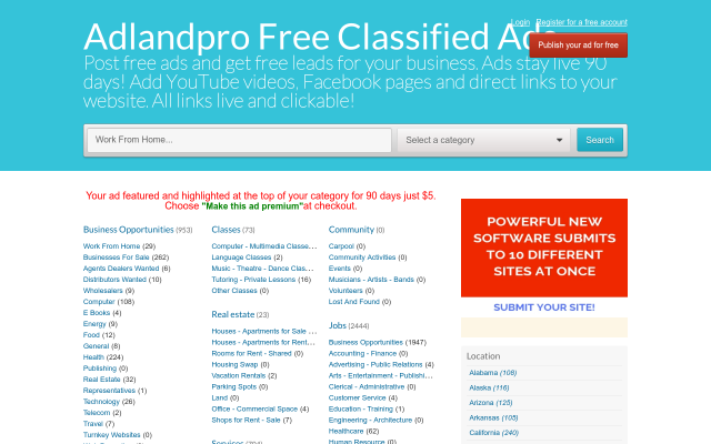 adlandpro.freeglobalclassifiedads.com