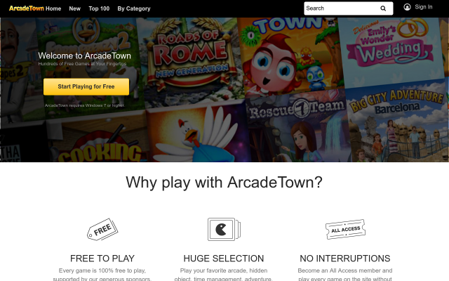 arcadetown.com