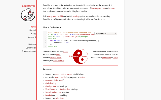 codemirror.net